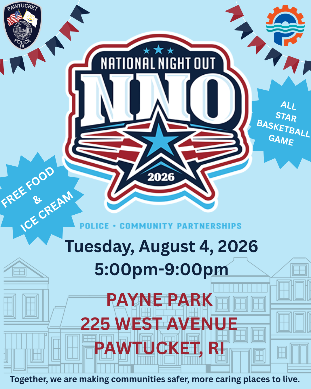 Tonight is National Night Out at Payne Park!