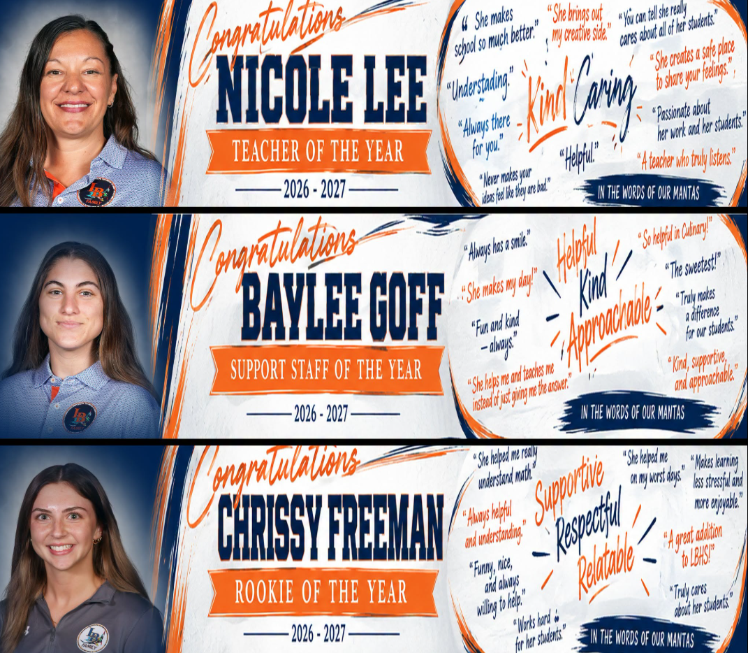 Lemon Bay is so proud of our amazing staff members.......
