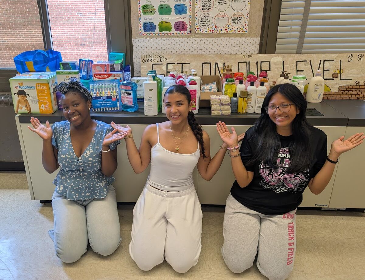 Islip High School Women’s Empowerment Club Supports Local Women and Families Through Donation Drive