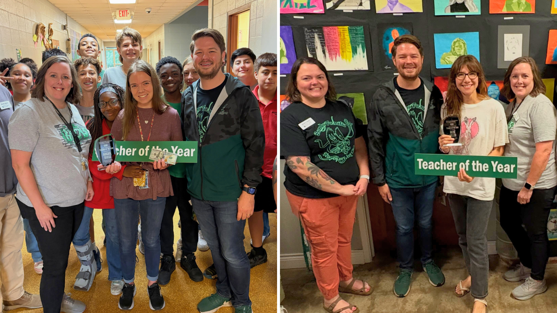 Middle School and High School Teachers of the Year