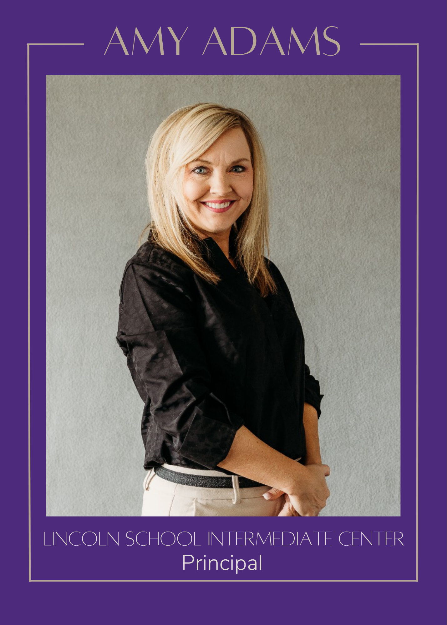 Amy Adams Named Head Principal of Lincoln School Intermediate Center