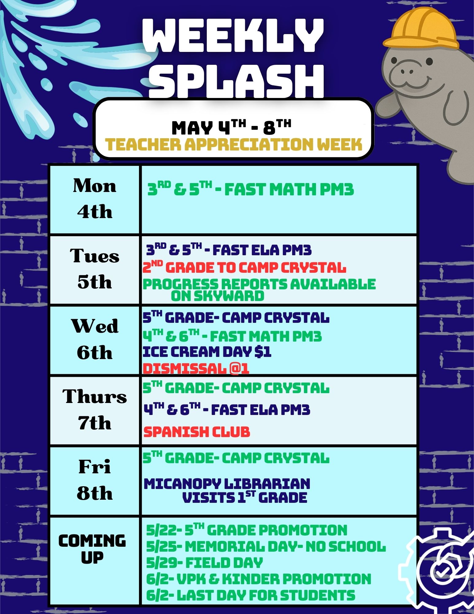 Weekly Splash