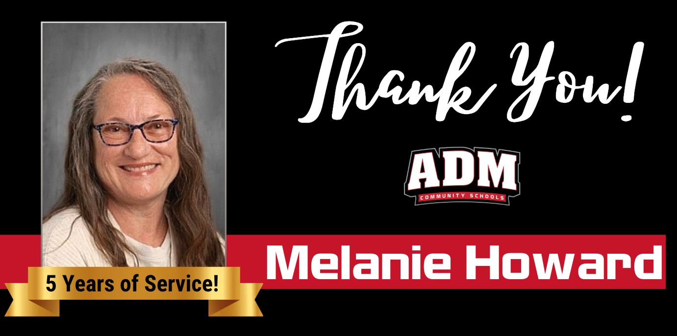 Melanie Howard ~ 5 Years of Service!