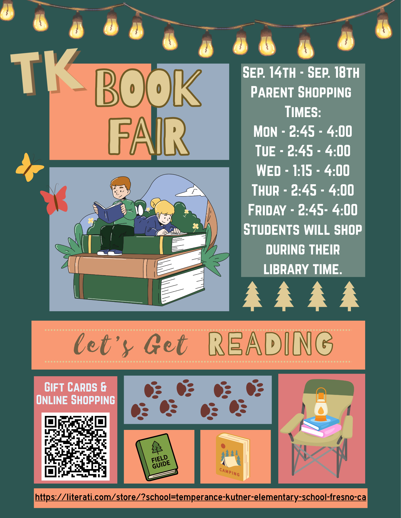Book Fair Starts MONDAY!
