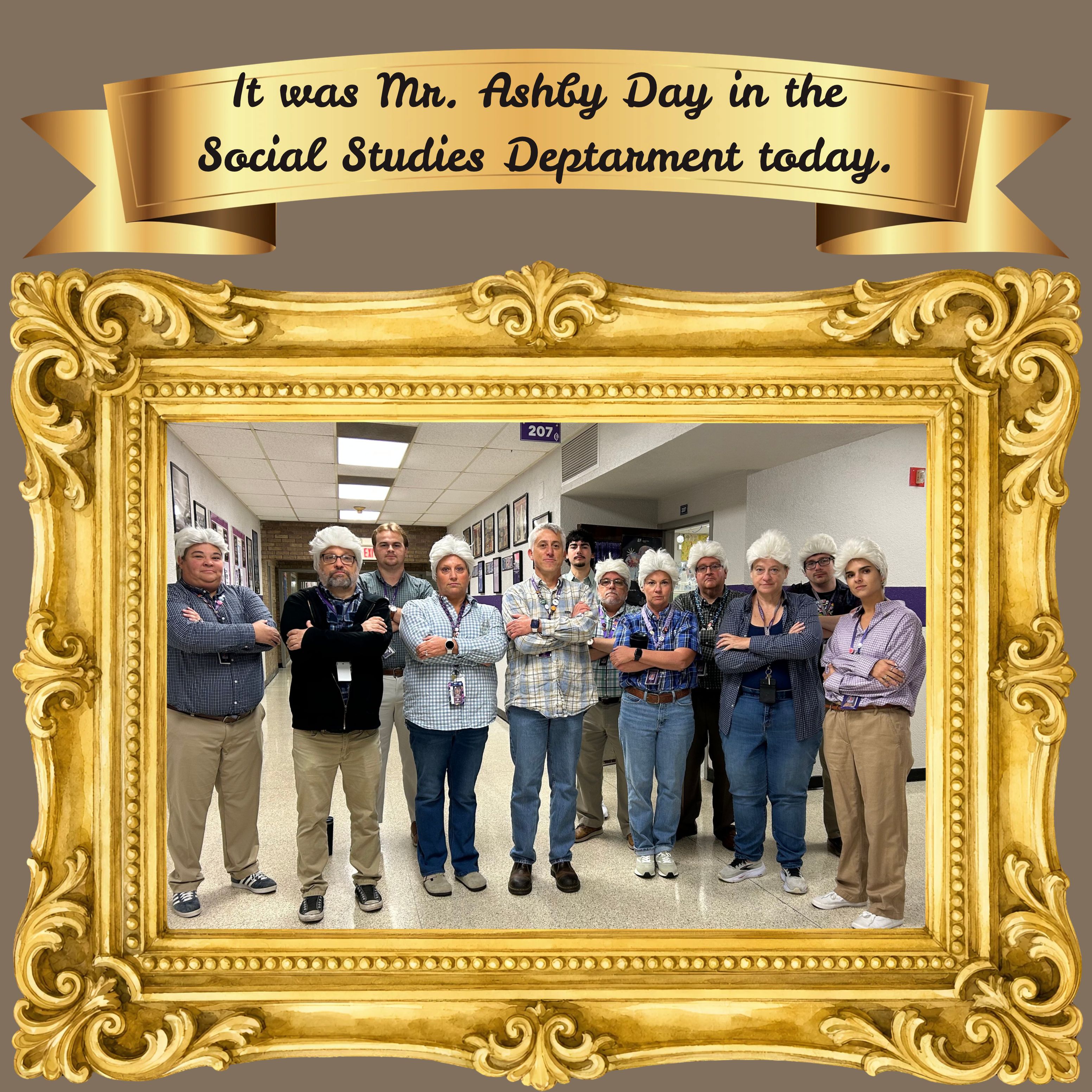 Fun in the Social Studies Department 