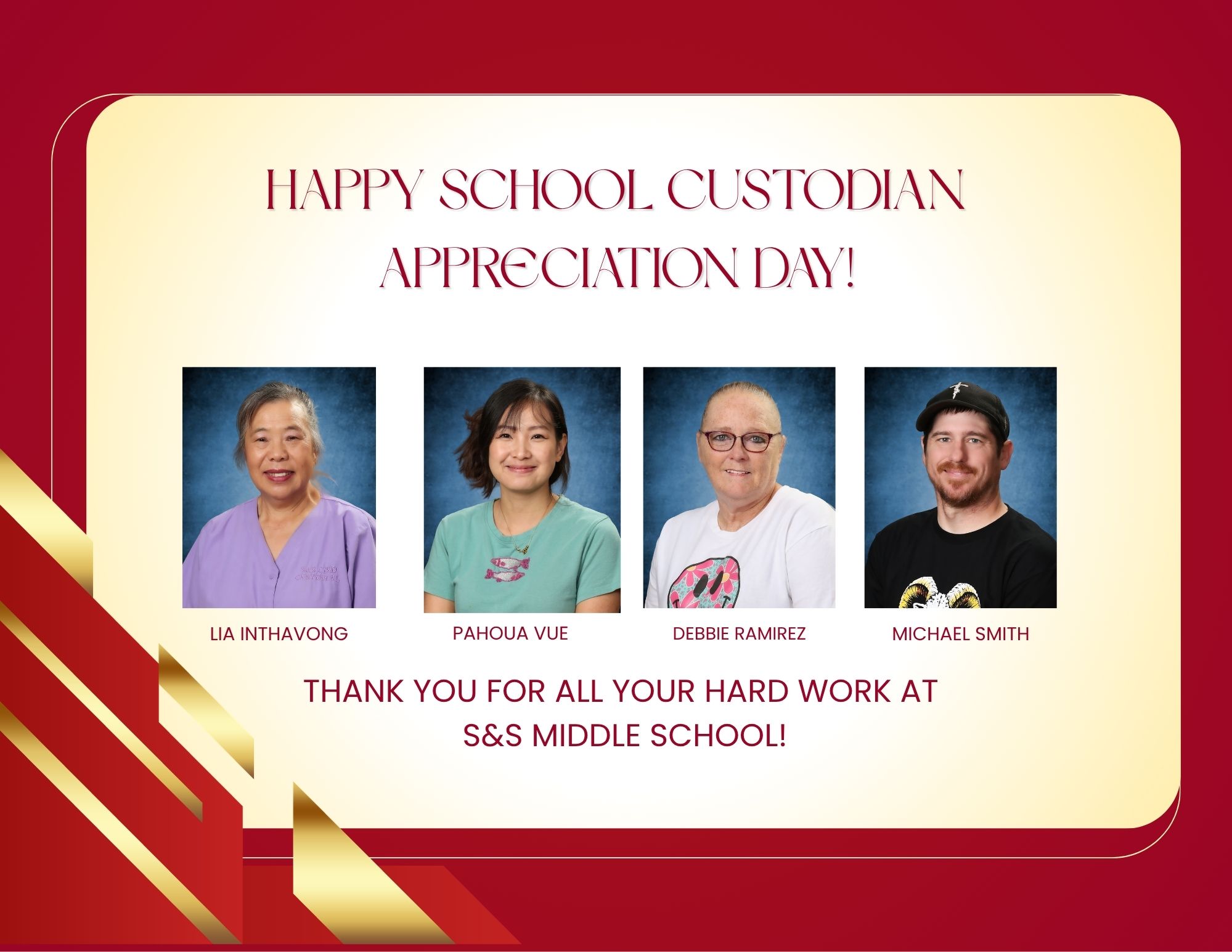 We love our Custodians!