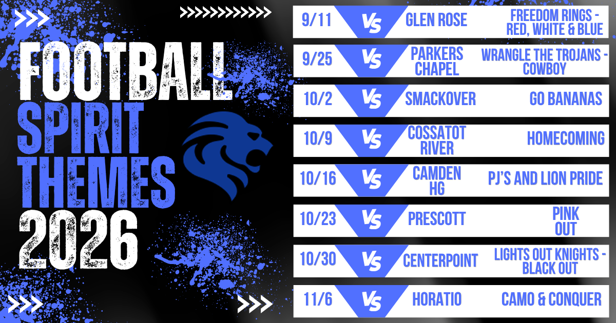 Bismarck Lions Football Spirit Themes🦁💙🏈📣