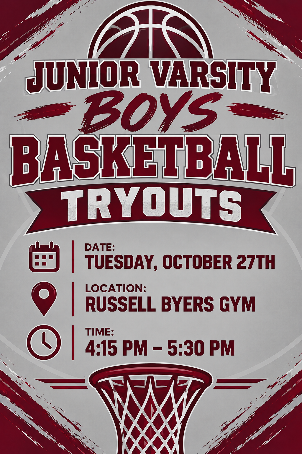 JV Boys Tryouts