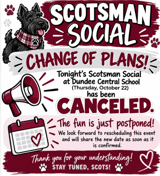 Scotsman Social- Change of Plans