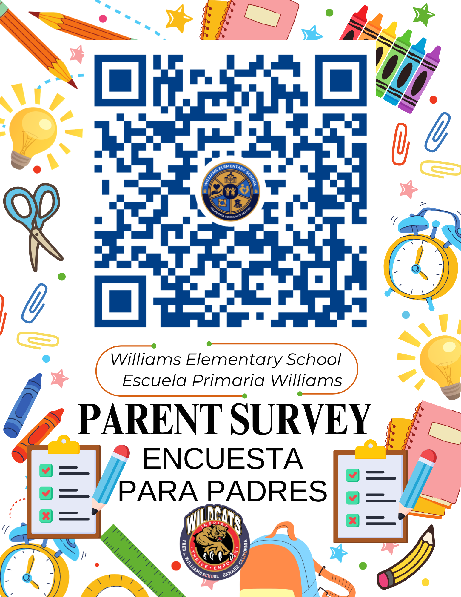 🐾 Your Voice Matters- Take our Community Schools Survey 🐾