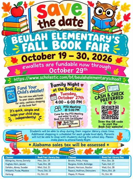 Fall Book Fair is Coming!