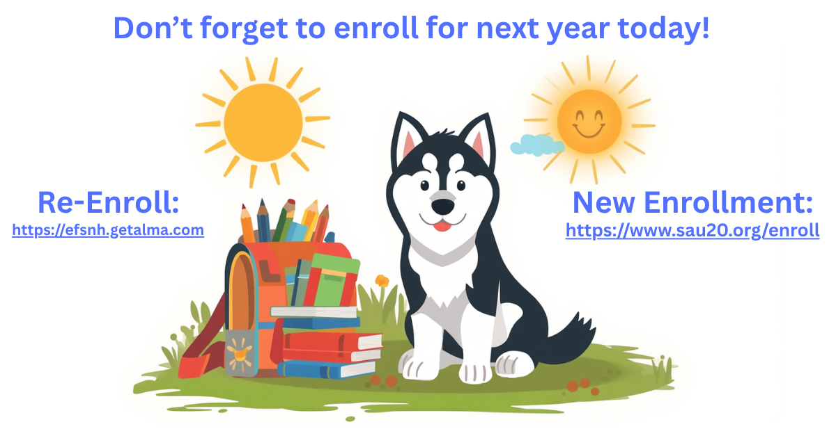 Enroll or Re-Enroll Today!