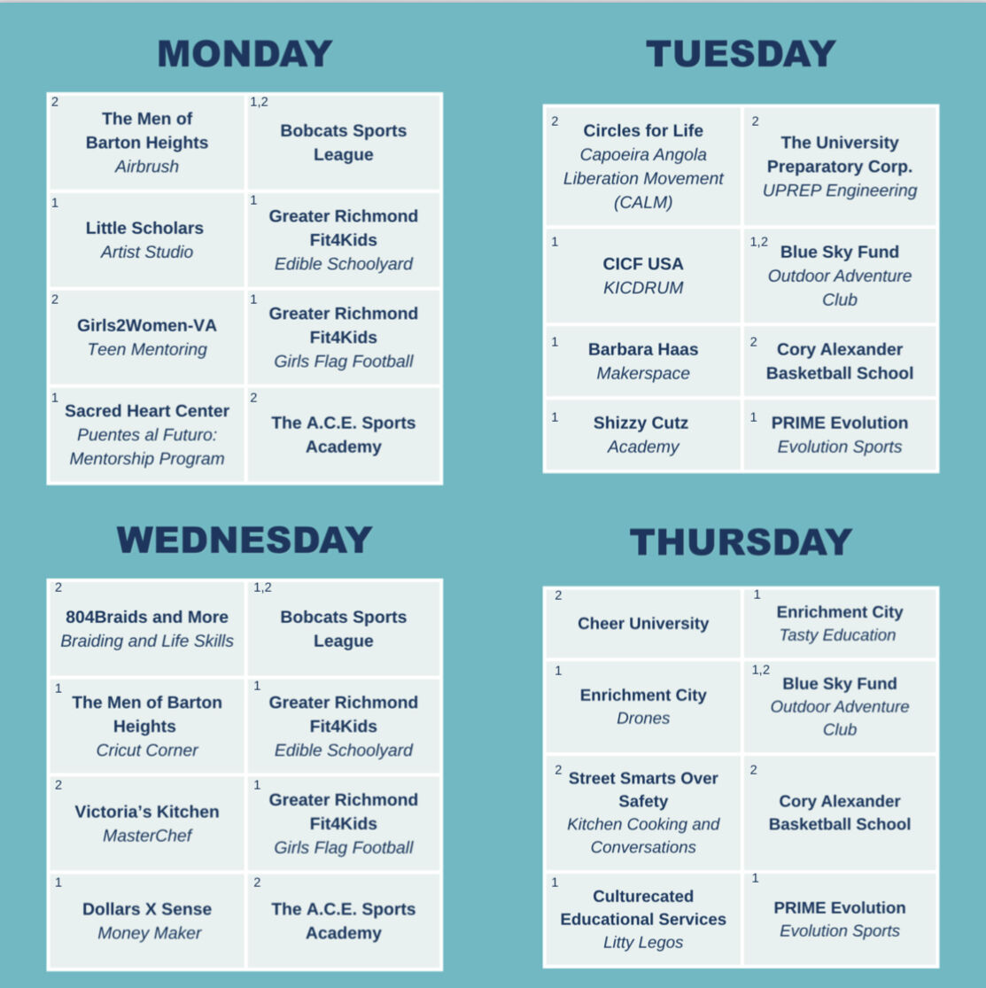 NextUp Schedule