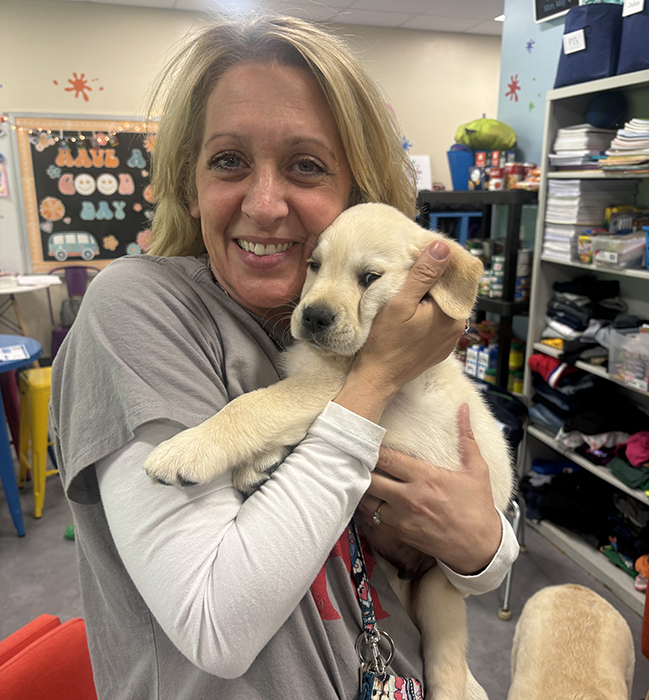 Connected Community Schools delivers a cuddly thank you to Fisher and Barringer Road teachers