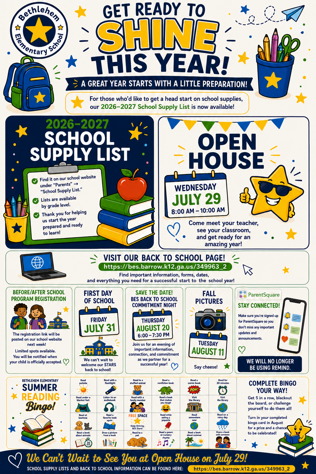 It's July 1st!  Time for some important reminders!