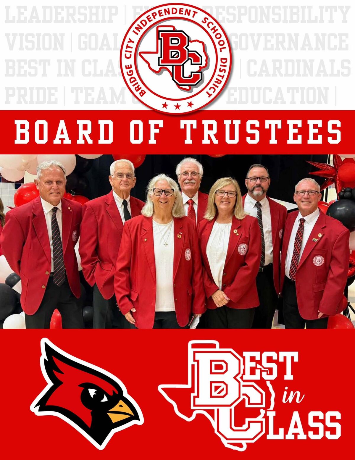 ESC Region 5 School Board of the Year!