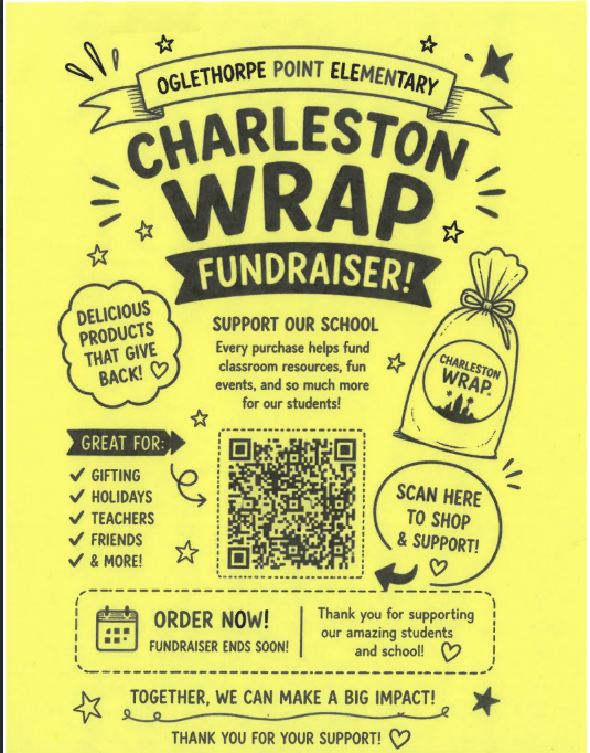 PTA Charleston Wrap Fundraiser