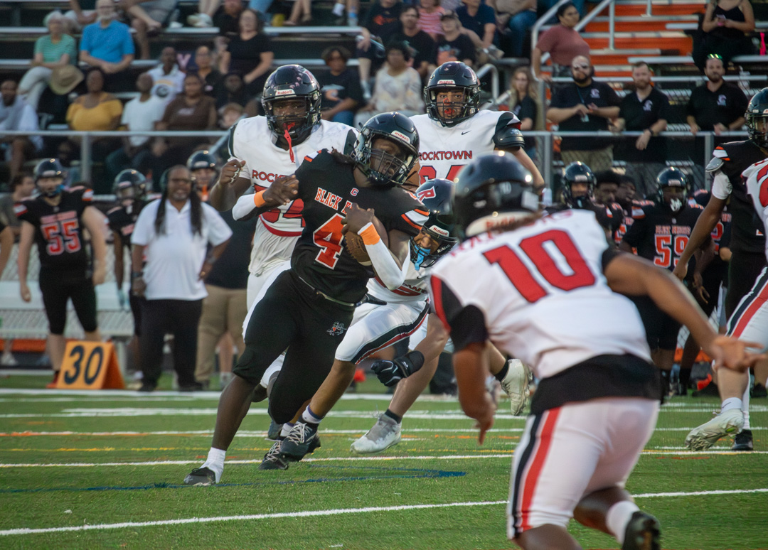 Cheer on the Black Knights at Friday's homecoming football game