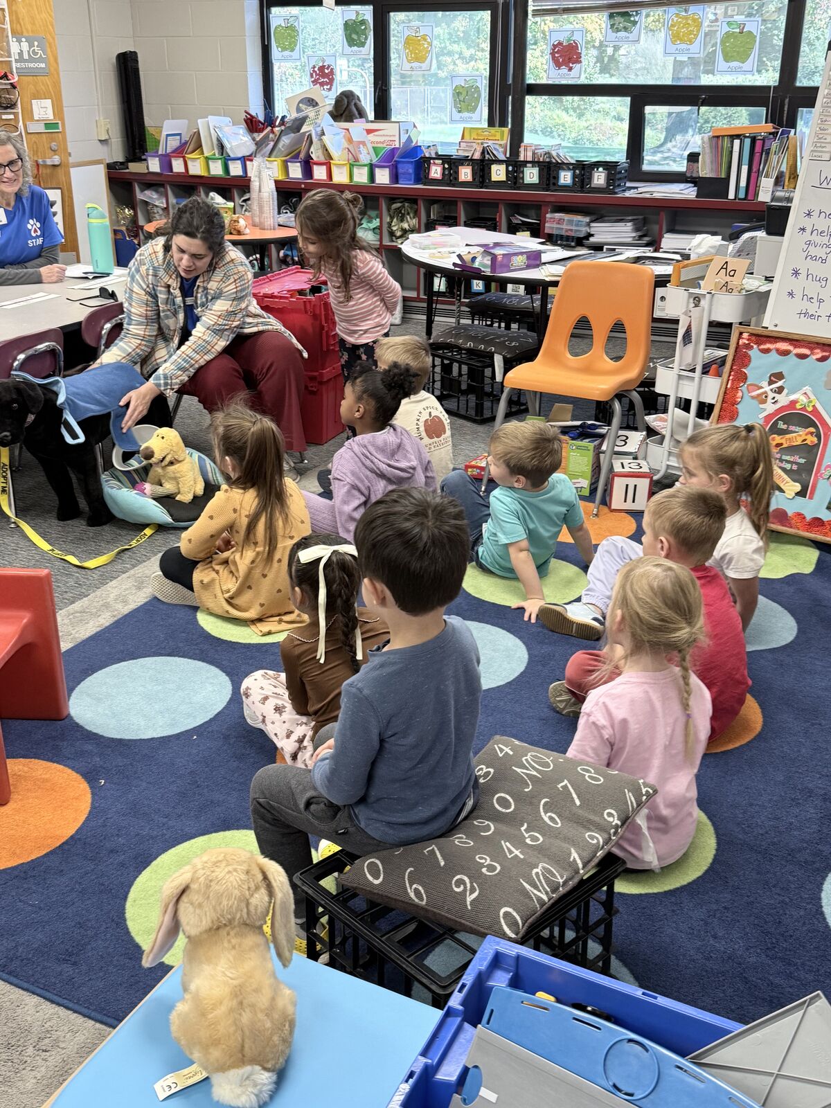 The KPA students enjoyed an in-house field trip from the Connecticut Humane Society