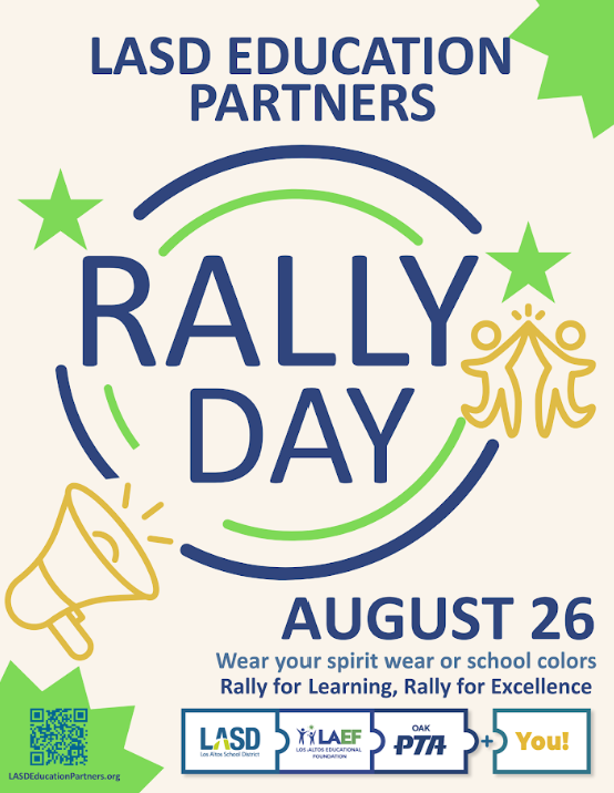 Rally Day on Wednesday - Wear School Colors!
