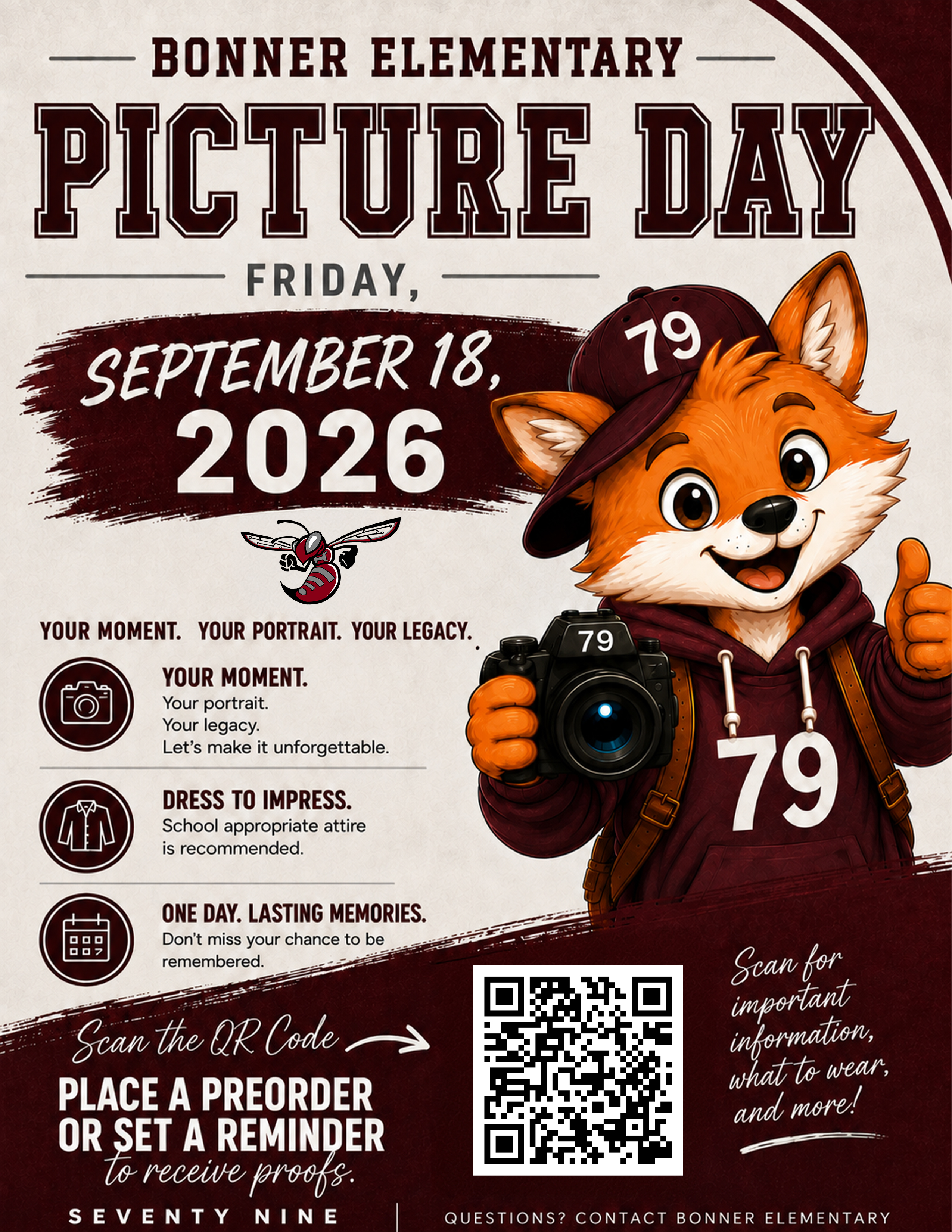 Reminder: Picture Day!