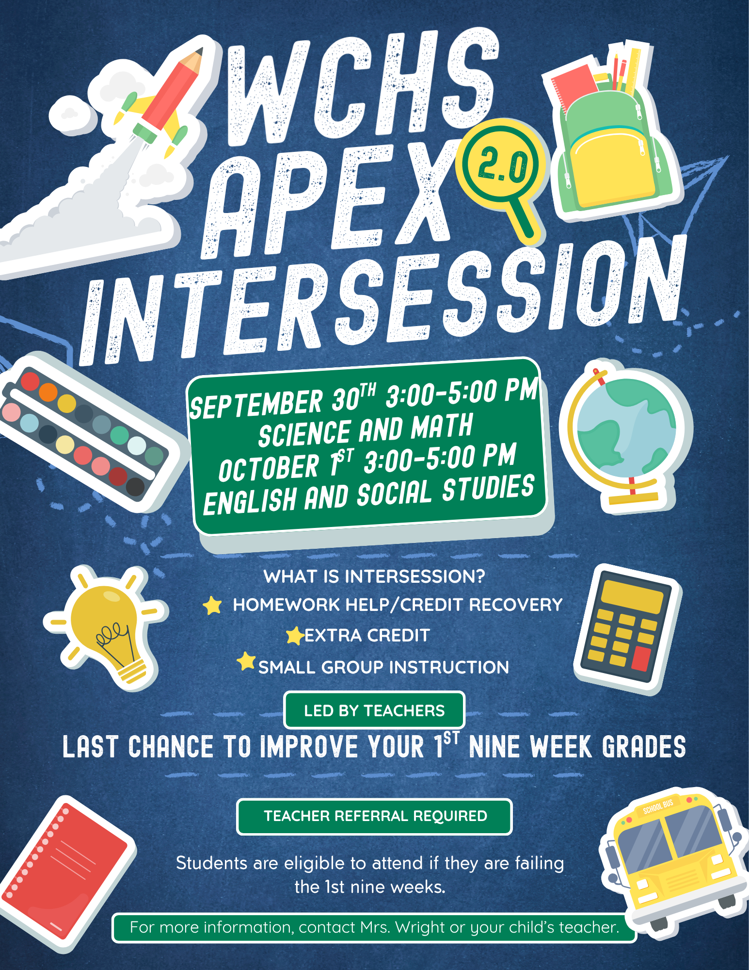 WCHS Intersession