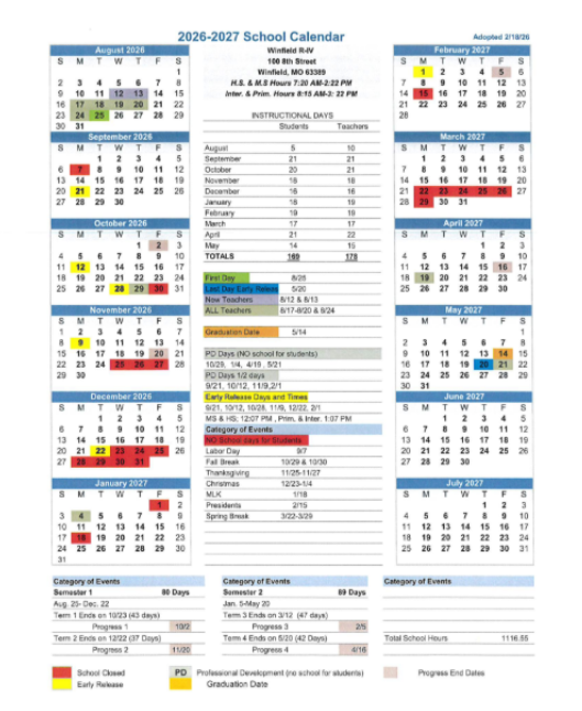 📚 School Supply Lists & 2026-2027 Calendars 📅
