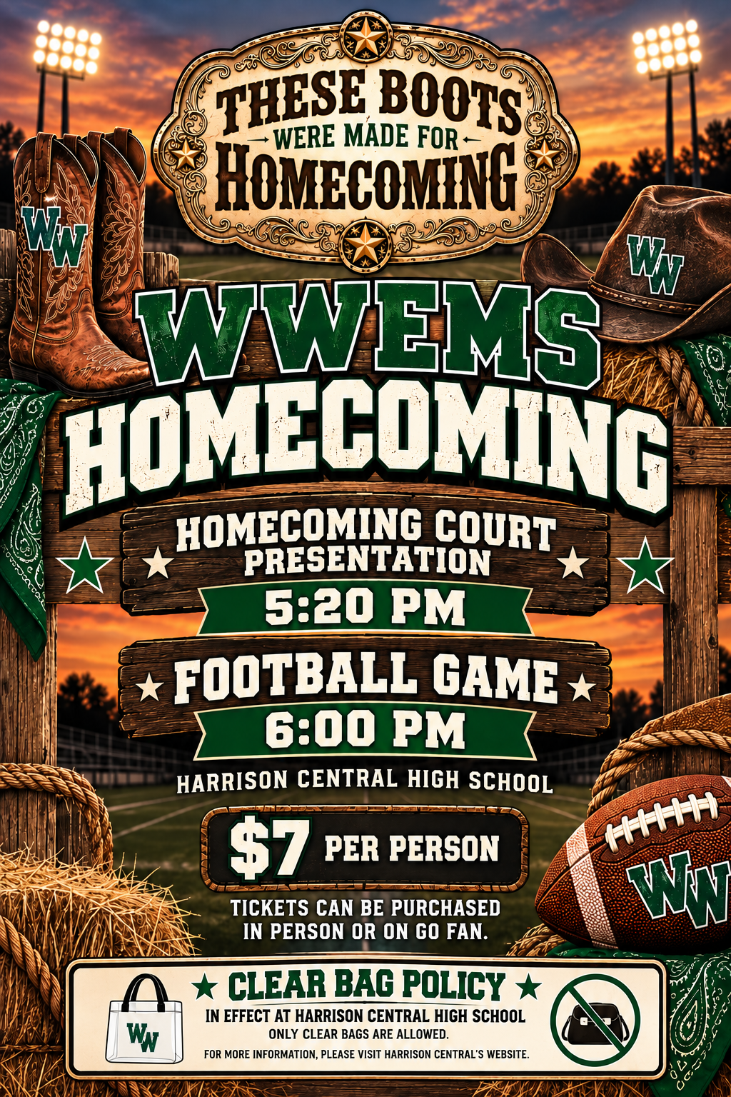 🏈🤠 HOMECOMING NIGHT IS ALMOST HERE, WOLFPACK! 🐺💚