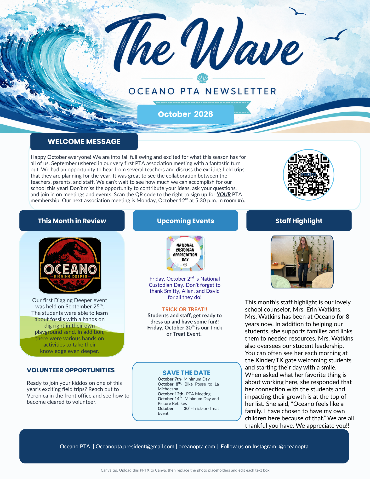 The Wave - PTA Newsletter