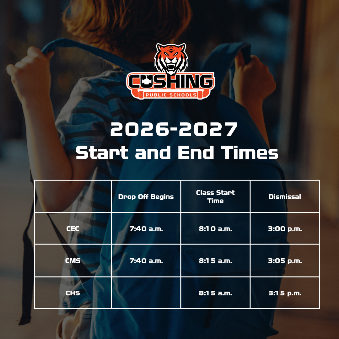 2026-2027 Start and End Times