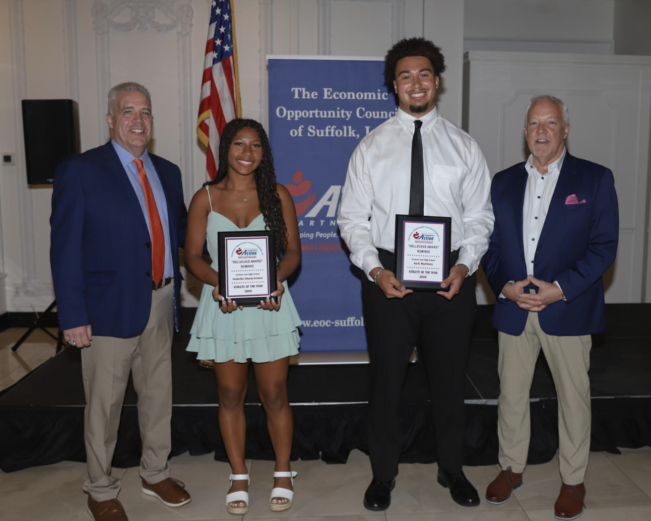 Four Sachem Seniors Honored at 26th Annual Butch Dellecave Awards