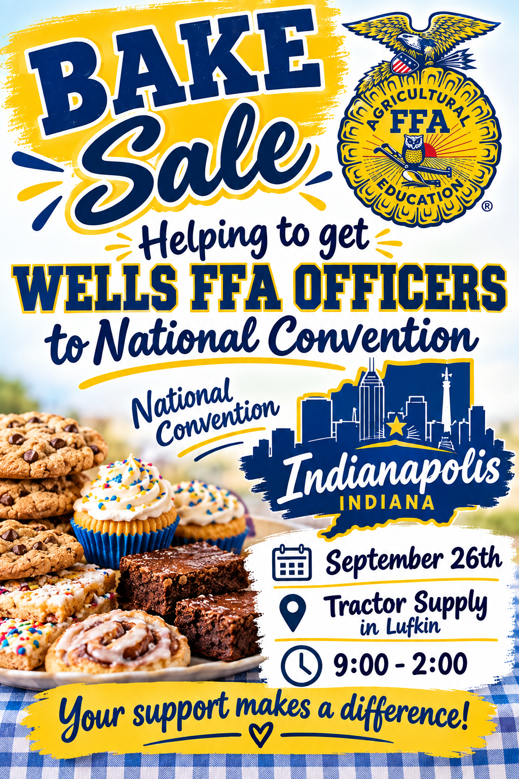 FFA Bake Sale