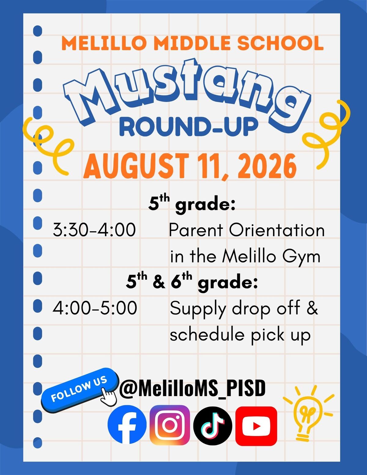 Save the Date - Mustang Round-up