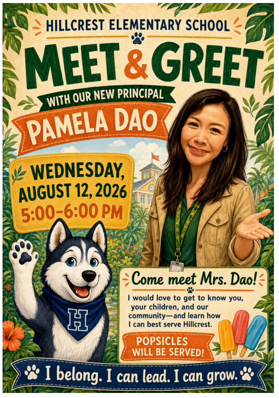 Meet & Greet  (Friendly Reminder) 