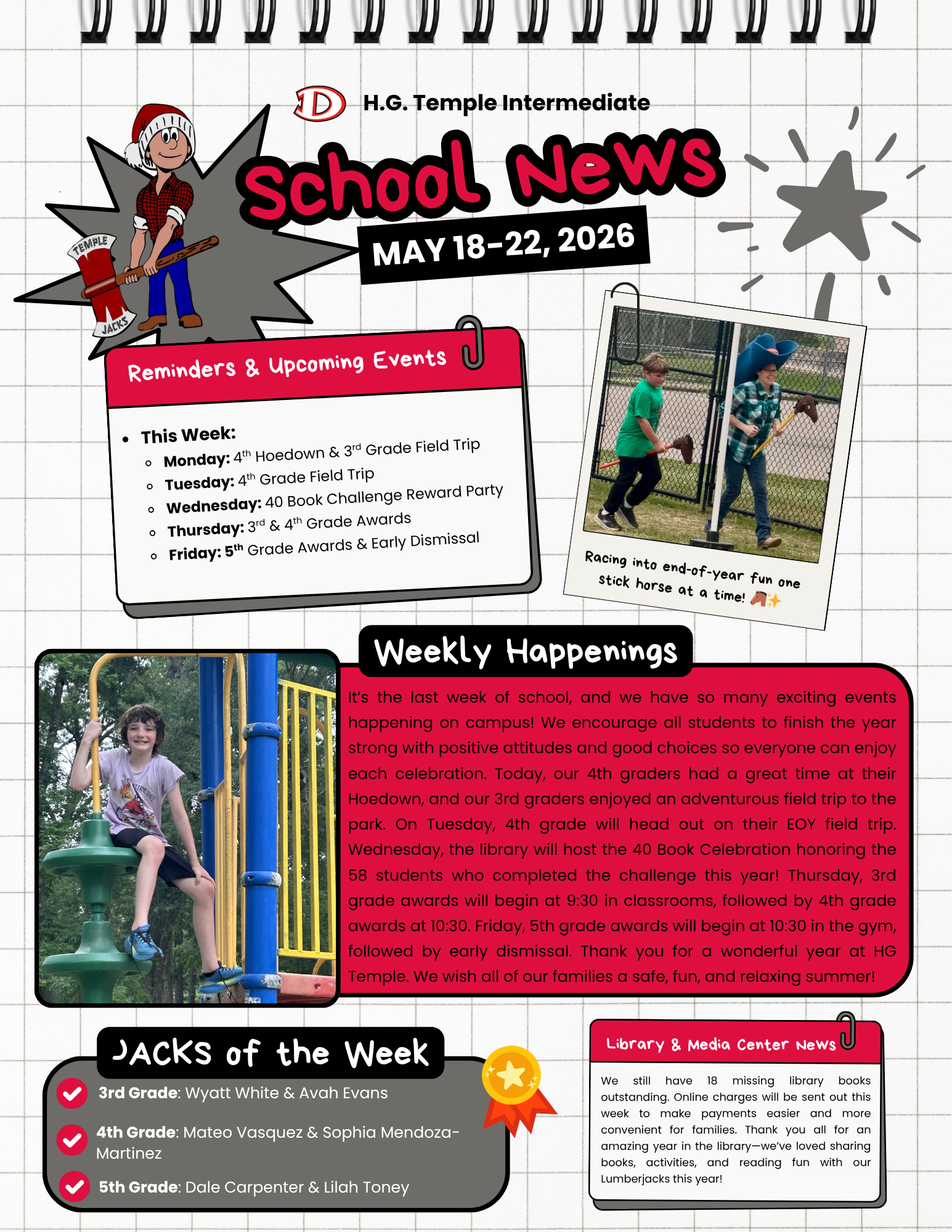 Final Campus Newsletter!! 