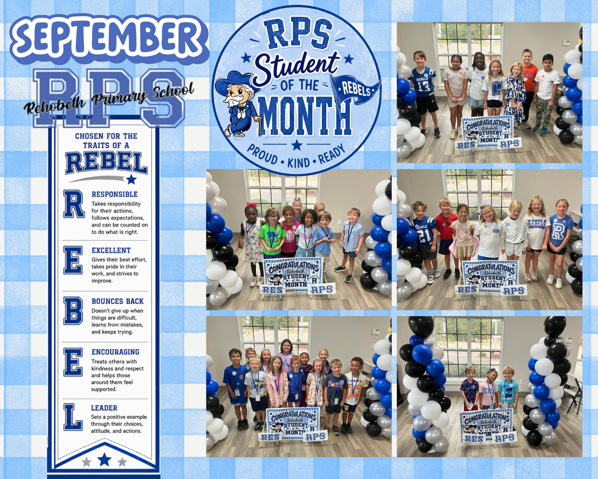 September Students of the month