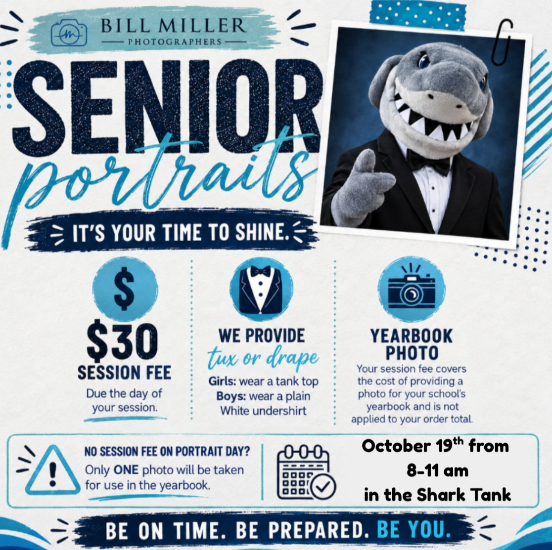🦈 SENIOR PORTRAITS MAKEUPS! 🎓
