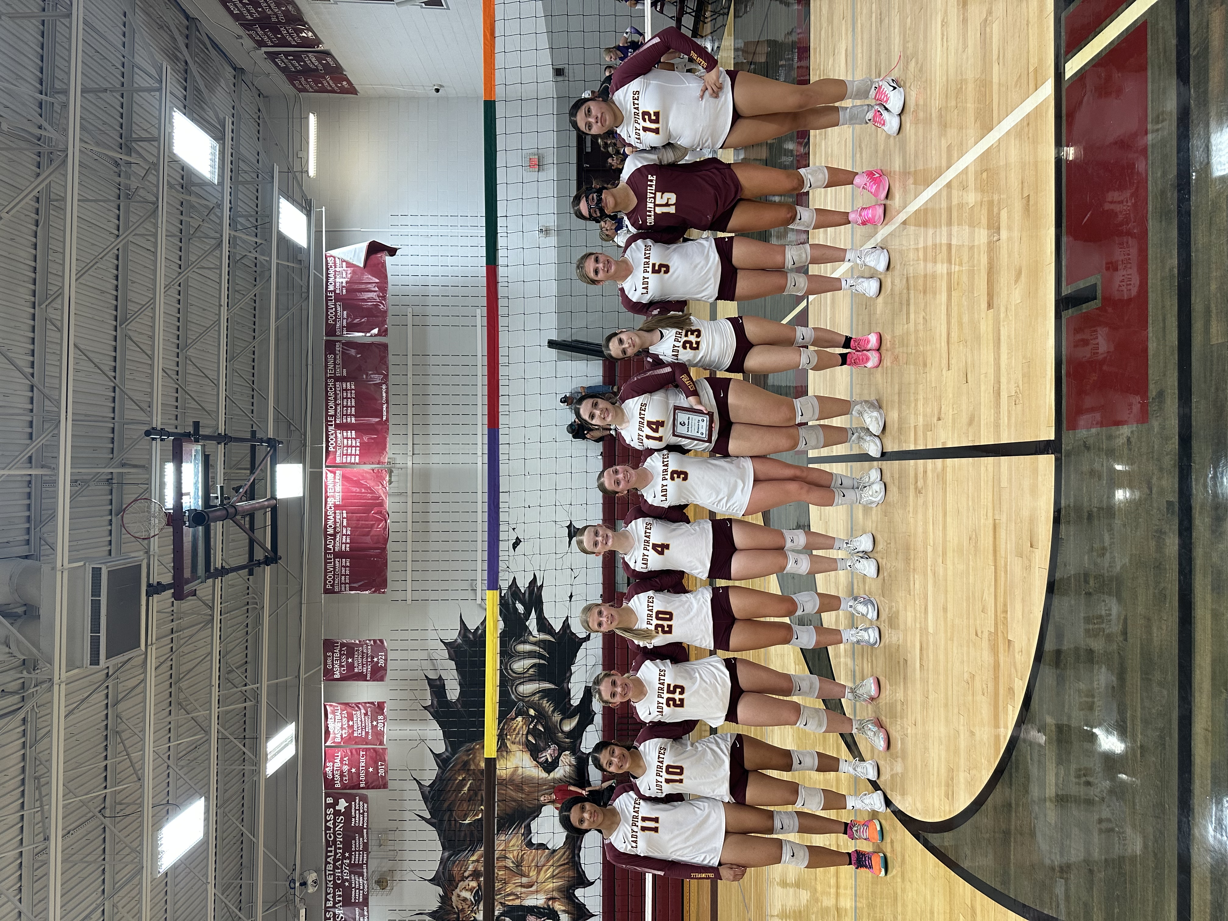 Congratulations Lady Pirates Volleyball