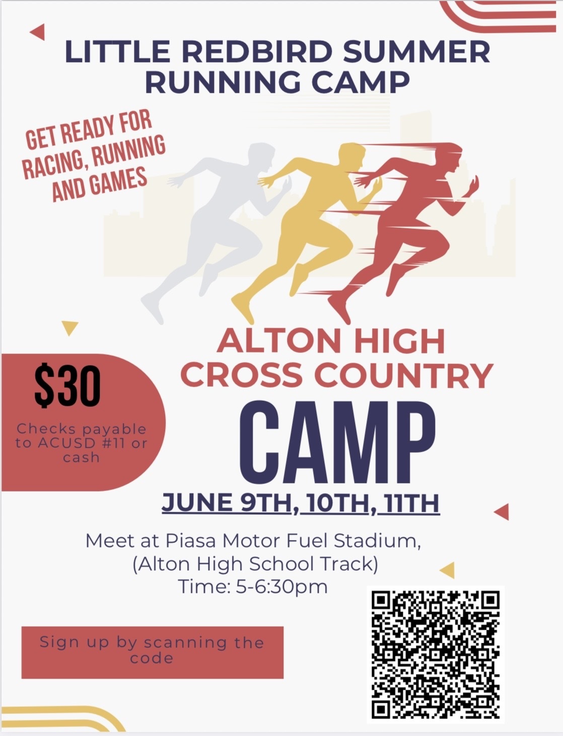 Little Redbird Summer Running Camp