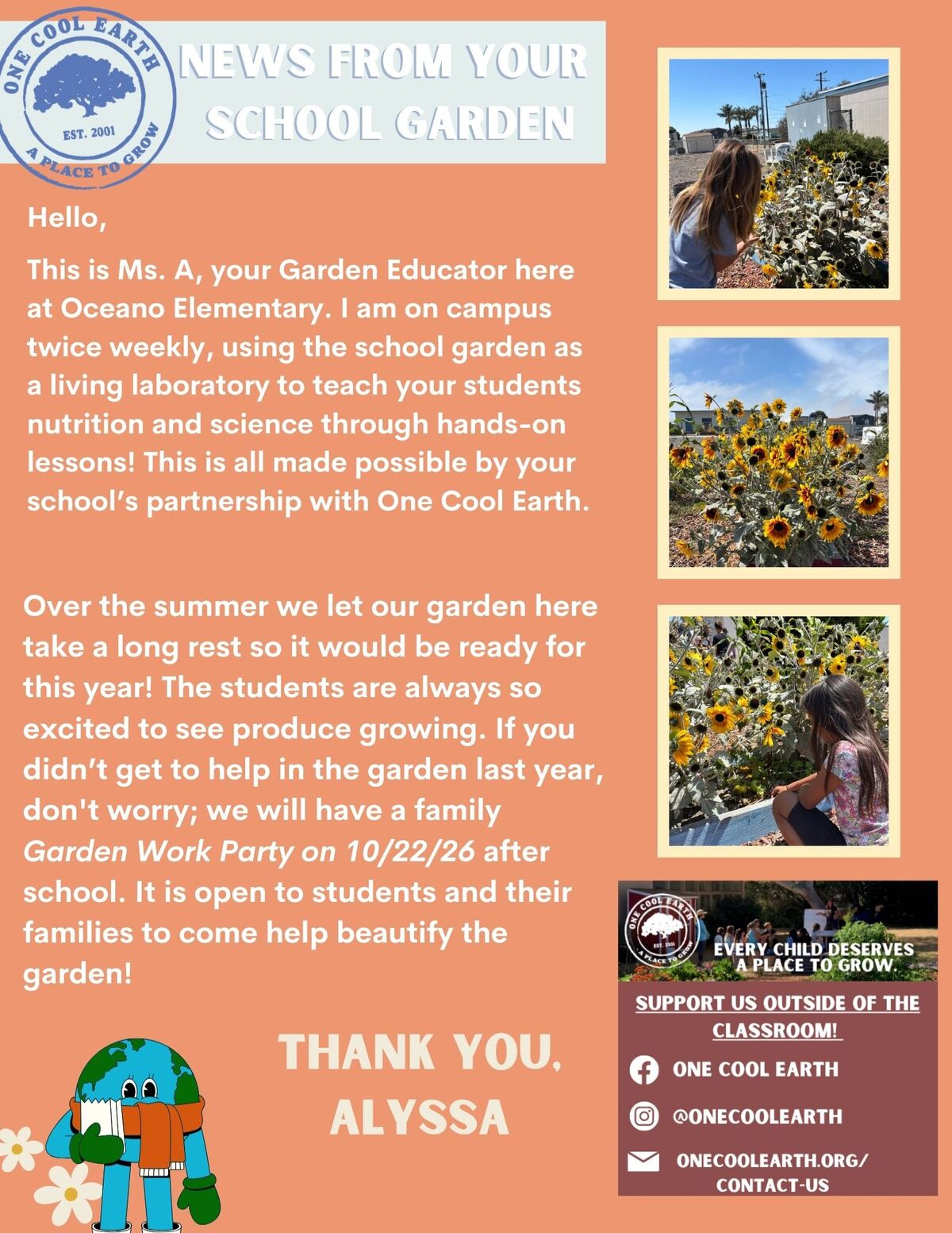 Garden Newsletter