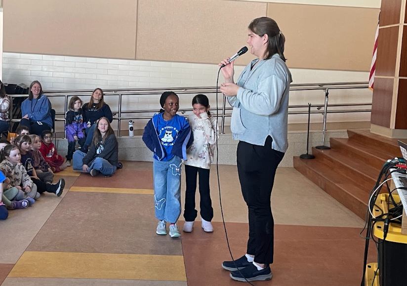 Student volunteers to share their voices