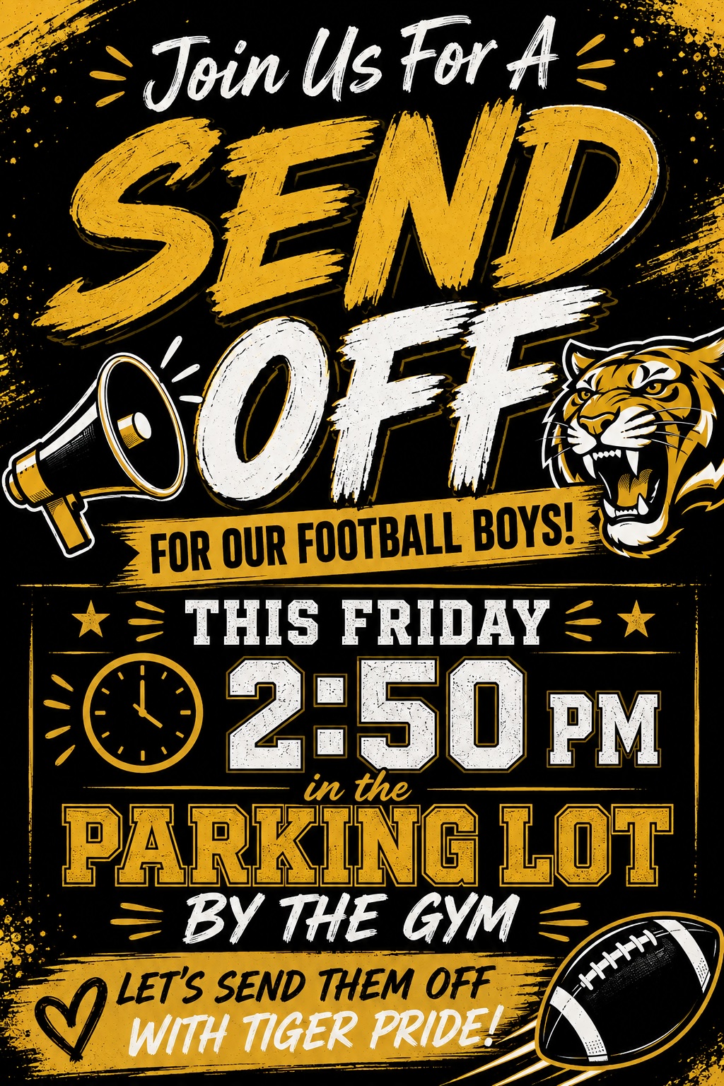 Football Send Off