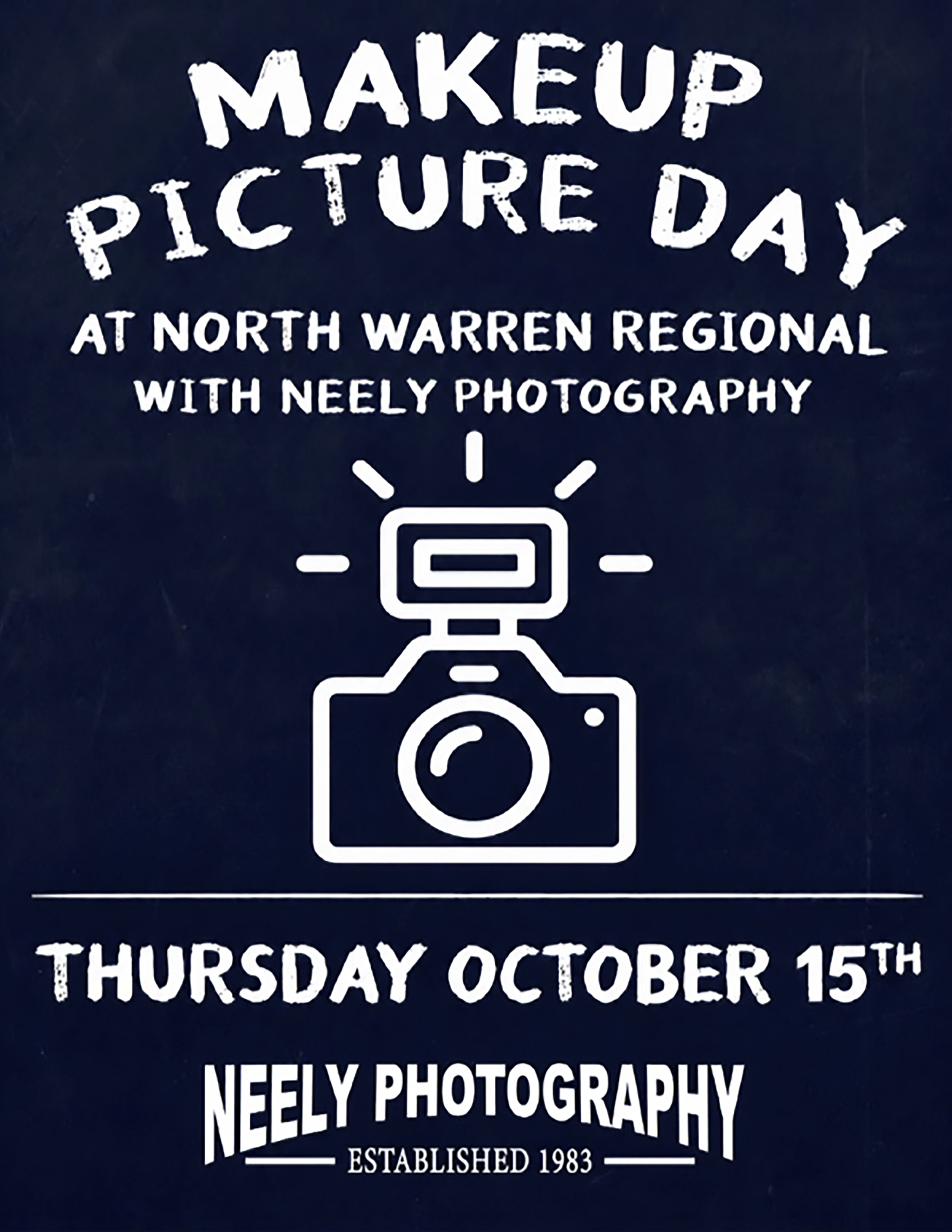 Make Up Pictures - Thursday, Oct 15, 2026