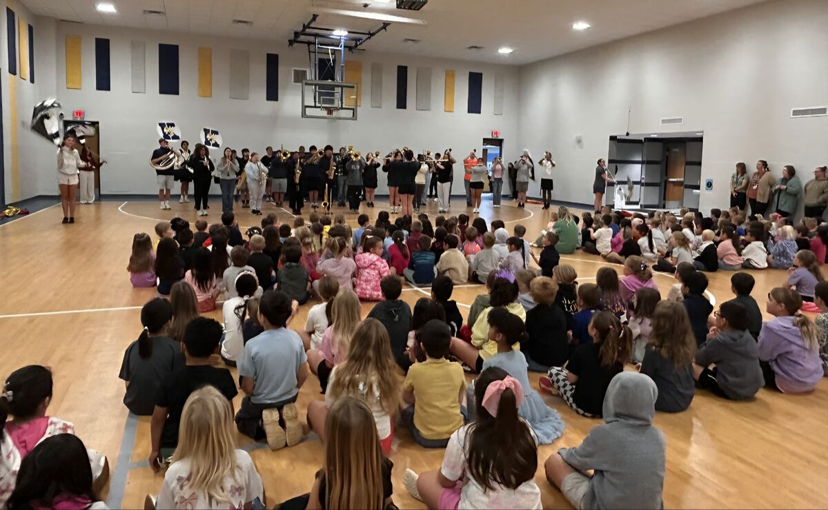 KHS Band at Gilmour!
