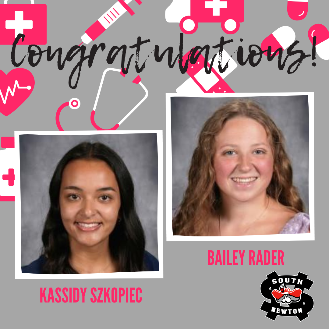 Congratulations to Two Outstanding South Newton Students!