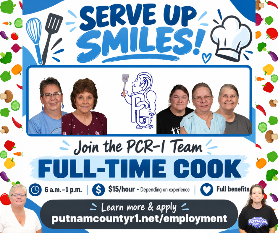 Serve Up Smiles! PCR-I is Hiring a Full-Time Cook!