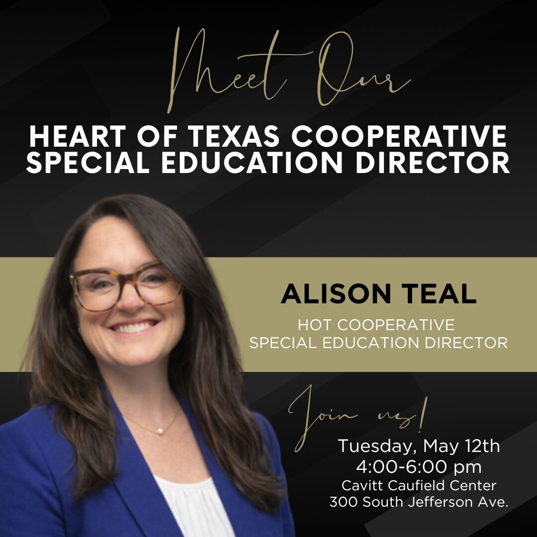 Meet our HOT Coop Special Education Director