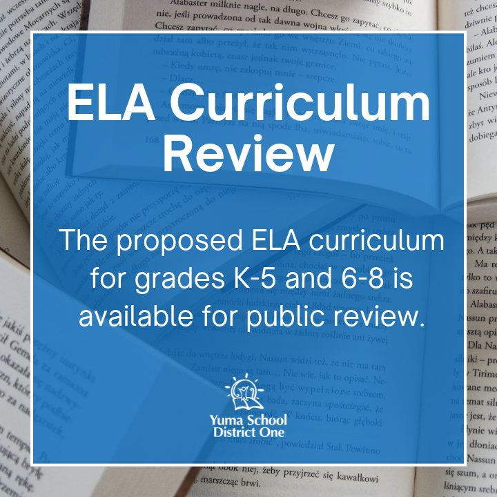 Proposed ELA Curricula Open for Public Review