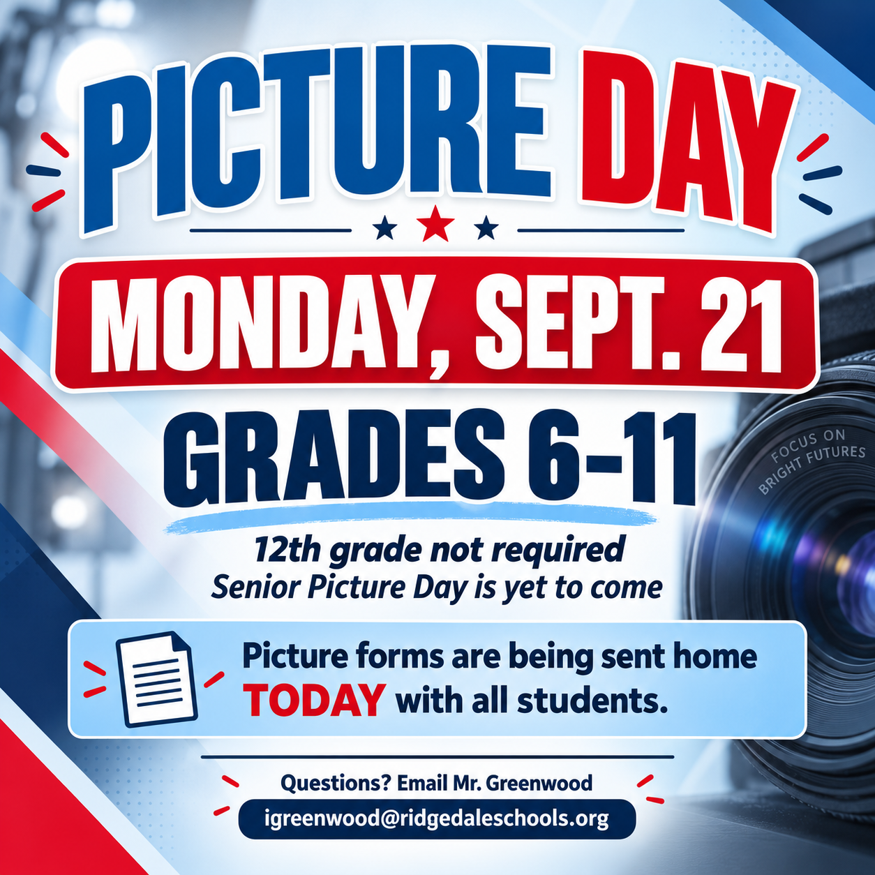 Picture Day - September 21