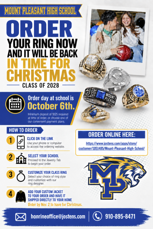 Class of 2028 Ring Order